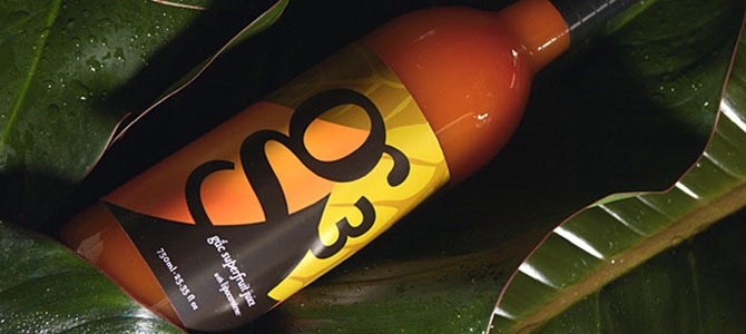 Nu Skin’s superfruit g3 juice bottle
